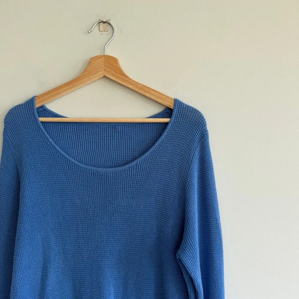 Légoe Heritage Sabine Crochet Mini Long Sleeve Maternity Dress Blue L